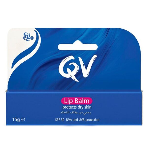 Ego QV Lip Balm With SPF30 For Chapped Lips – 15g