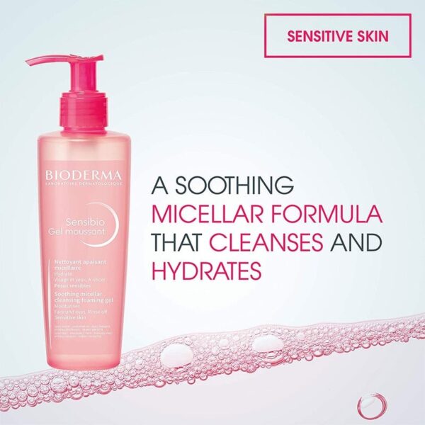 Bioderma Sensibio Soothing Micellar Cleansing Foaming Gel 200 mL