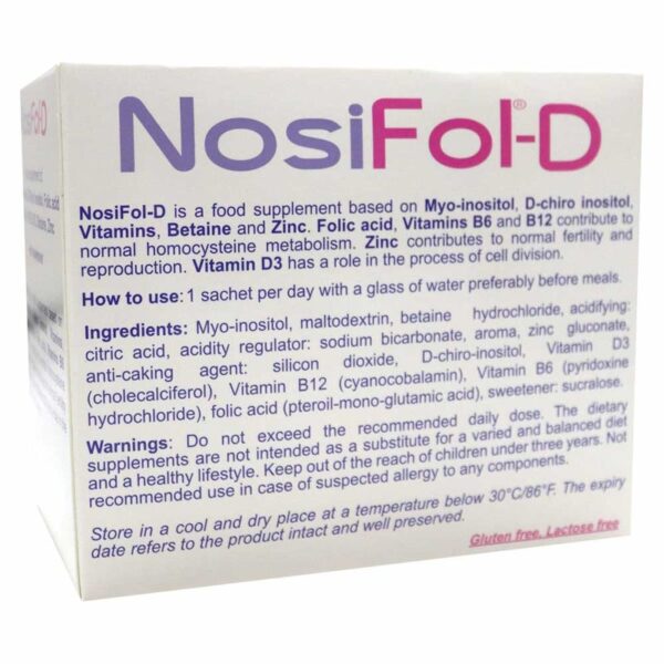 🌸 Nosifol-D Powder Food Supplement Sachet 4g – 30's