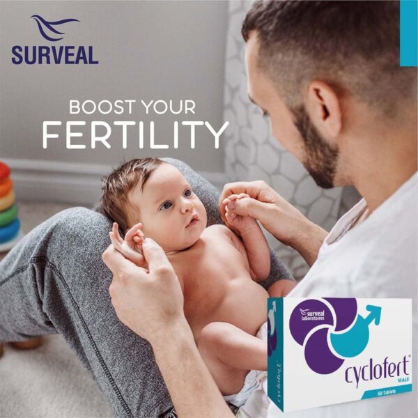 🔬 Cyclofert Male Tablet – 60’s