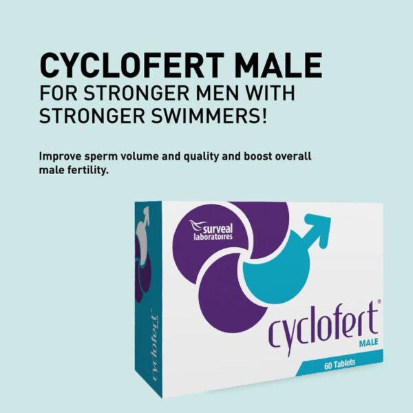 🔬 Cyclofert Male Tablet – 60’s