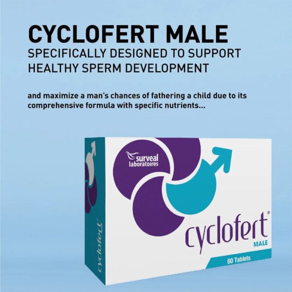 🔬 Cyclofert Male Tablet – 60’s