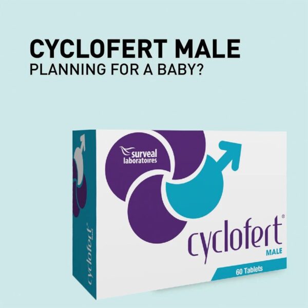 🔬 Cyclofert Male Tablet – 60’s