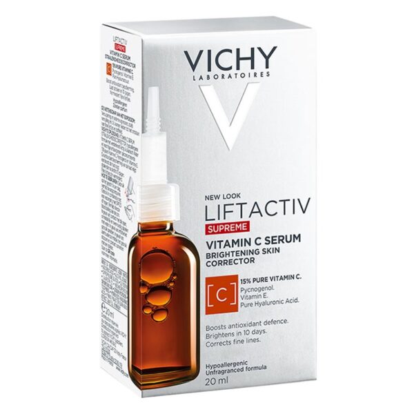 Vichy Liftactiv Vitamin C 15% Anti-Aging & Brightening Serum – 20ml