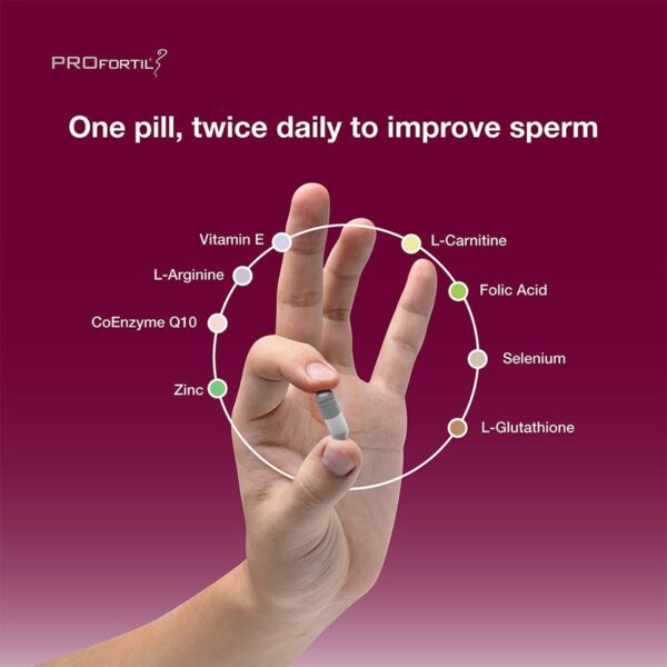 Male Fertility Supplement – Pack of 60 Capsules