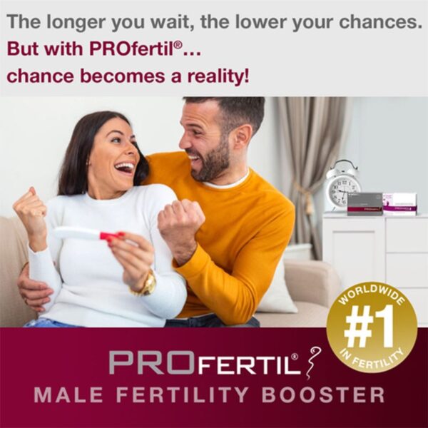 Male Fertility Supplement – Pack of 60 Capsules
