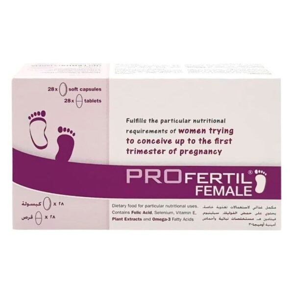 Female With Folic Acid & Omega-3 – Fertility Support for Women