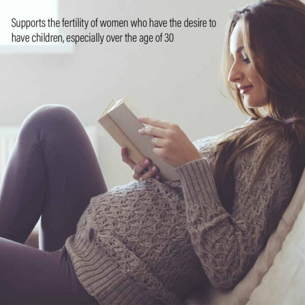 Female with Folic Acid & Omega-3 – Fertility Support Pills for Women (2 + 1 Free Offer)