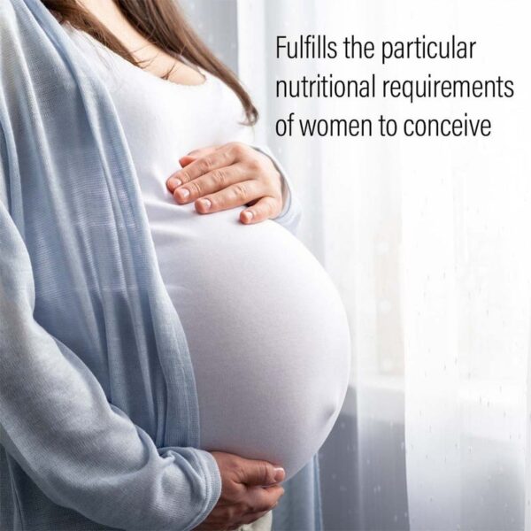 Female with Folic Acid & Omega-3 – Fertility Support Pills for Women (2 + 1 Free Offer)