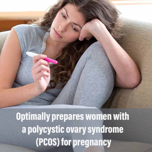 Female with Folic Acid & Omega-3 – Fertility Support Pills for Women (2 + 1 Free Offer)