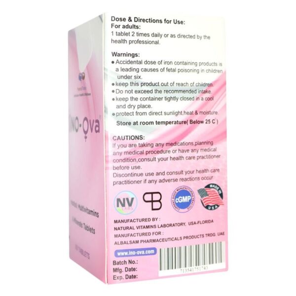 Ino-ova Inositol Tablets – 60's