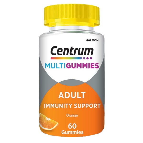Centrum Adult MultiGummies – Immunity Support (Orange Flavor, 60 Gummies)