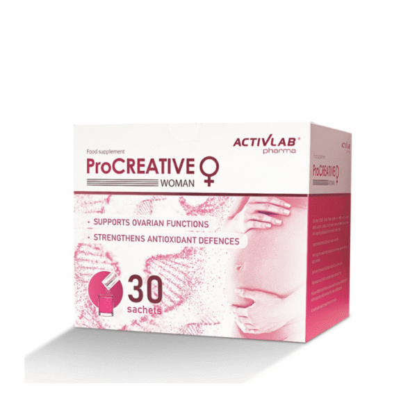 Procreative Woman – 10g Sachets (30 Count) Advanced Fertility Support Drink Mix for Women