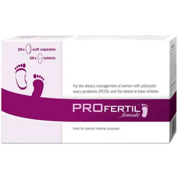 Female with Folic Acid & Omega-3 – Fertility Support Pills for Women (2 + 1 Free Offer)
